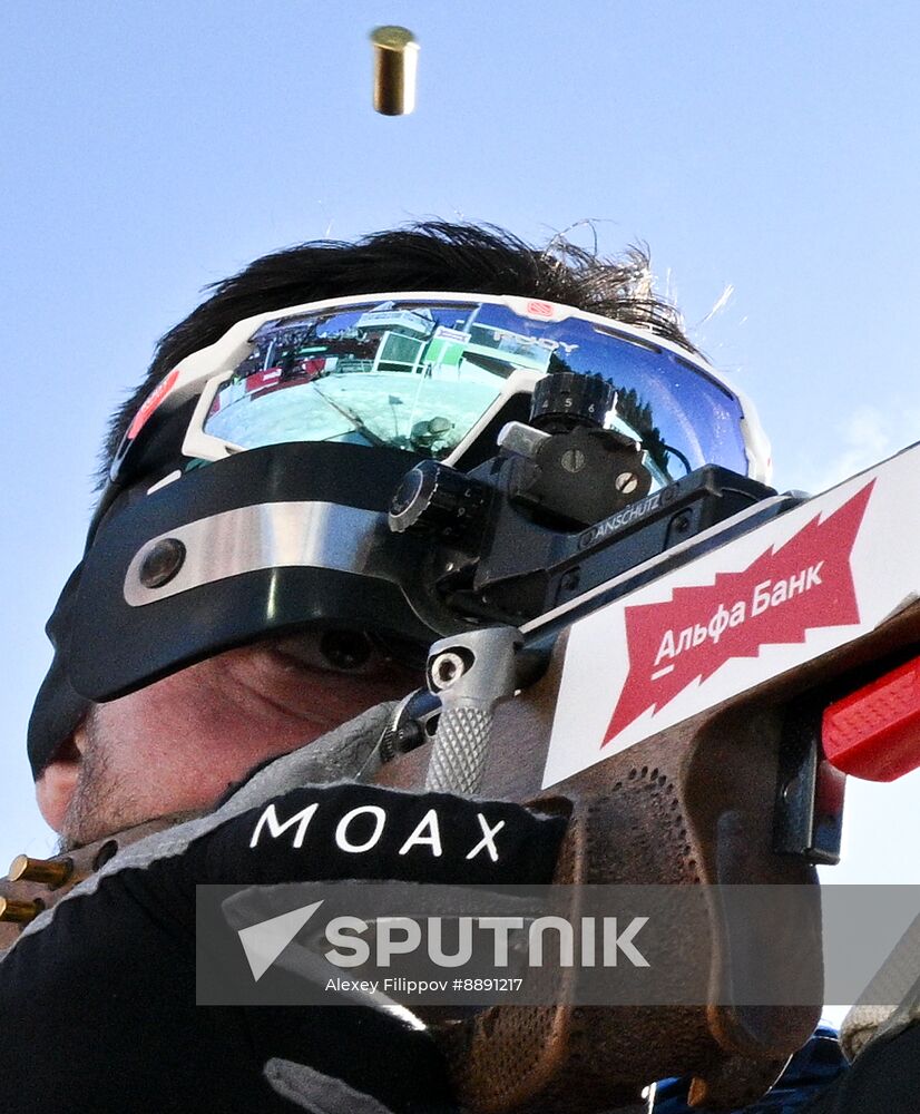 Russia Biathlon Championships Men Mass Start