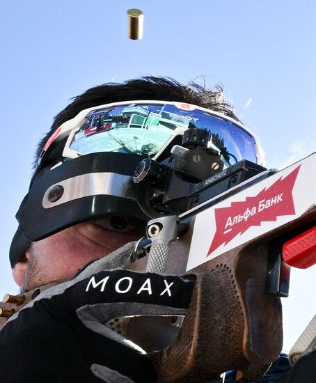 Russia Biathlon Championships Men Mass Start