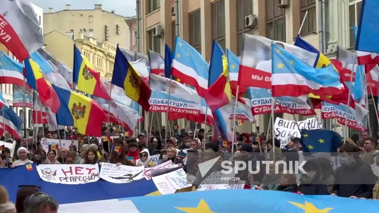 Russia Moldova Gagauzia Protest