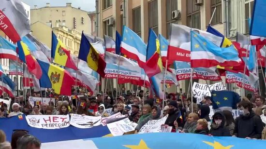 Russia Moldova Gagauzia Protest