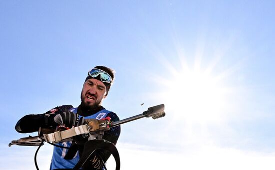 Russia Biathlon Championships Men Mass Start
