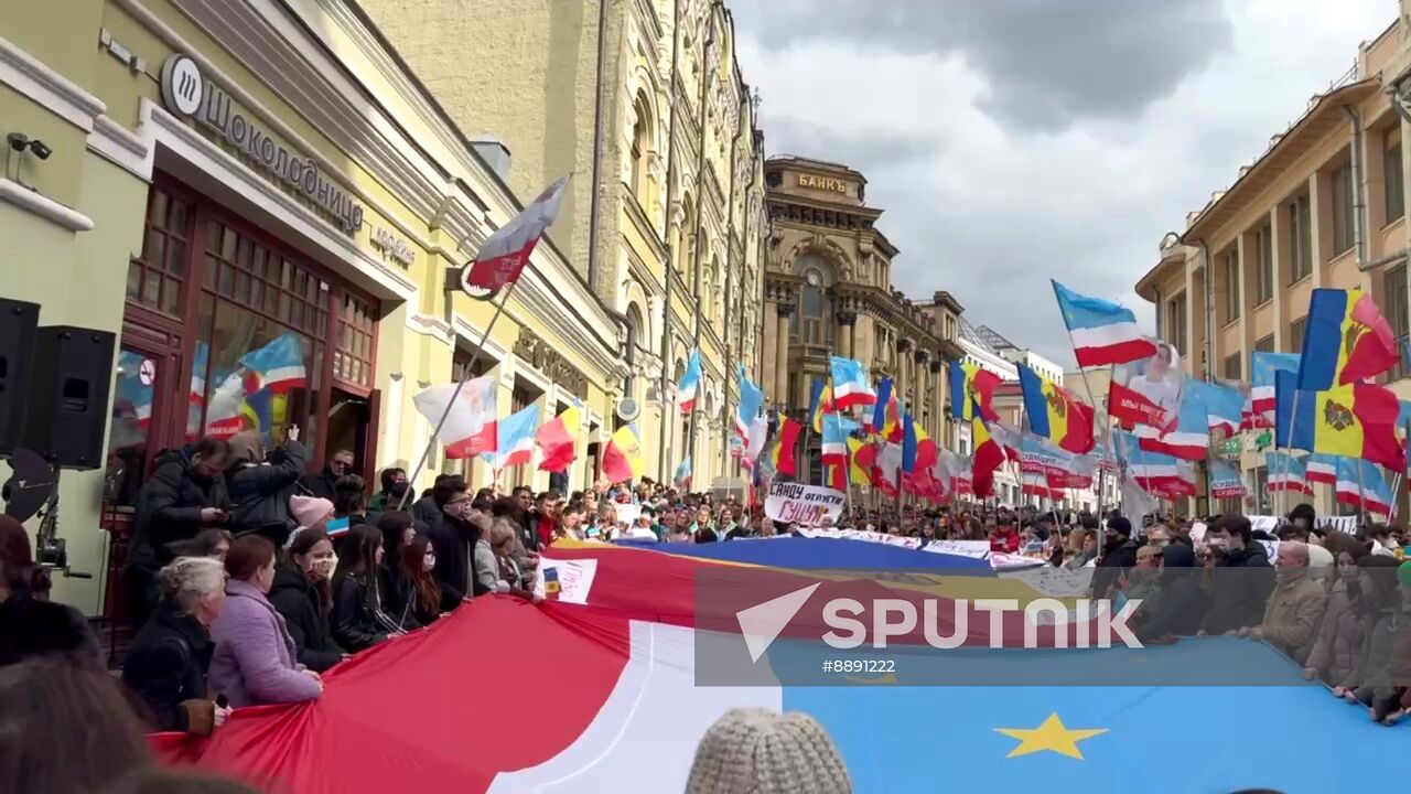 Russia Moldova Gagauzia Protest