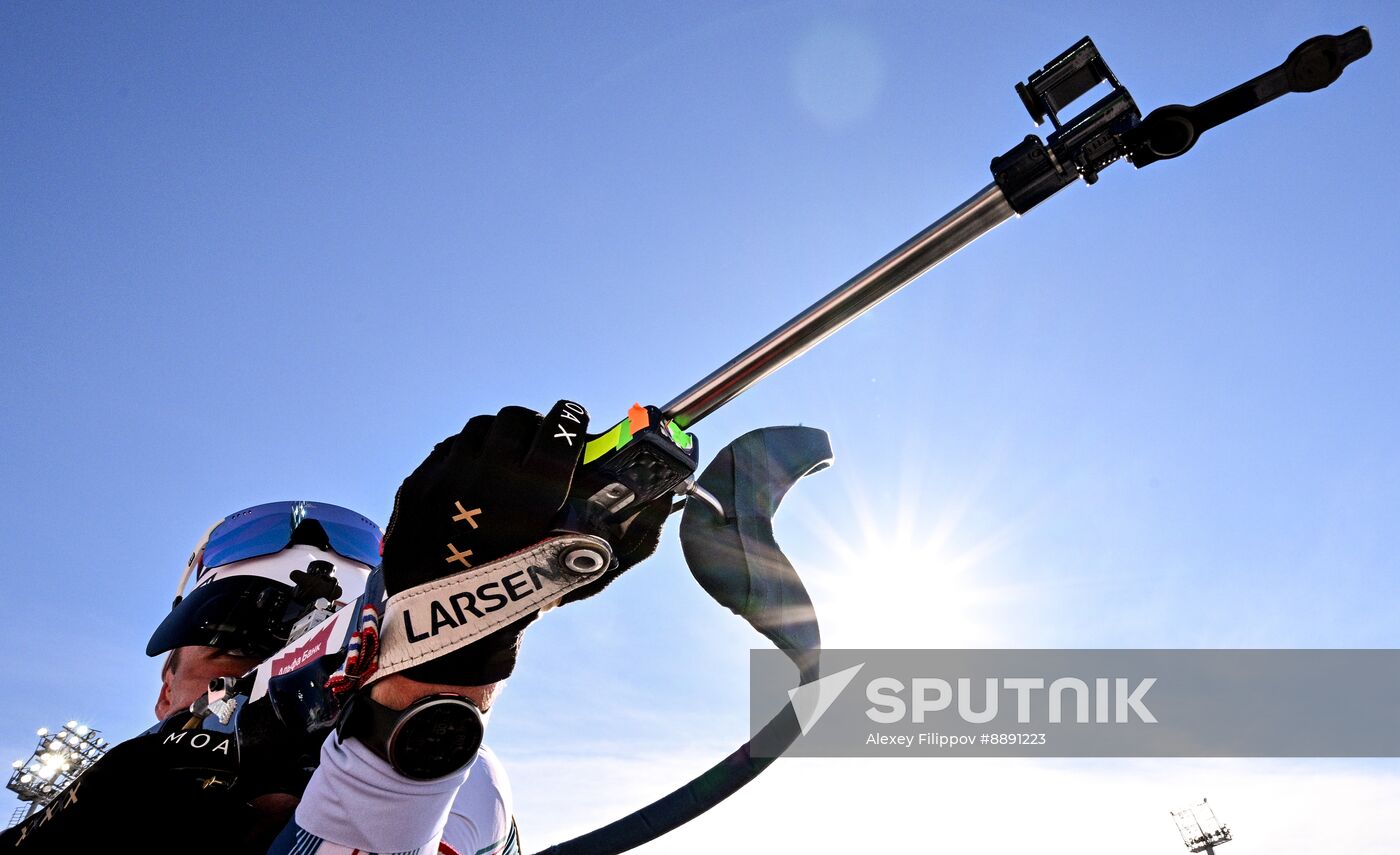 Russia Biathlon Championships Men Mass Start