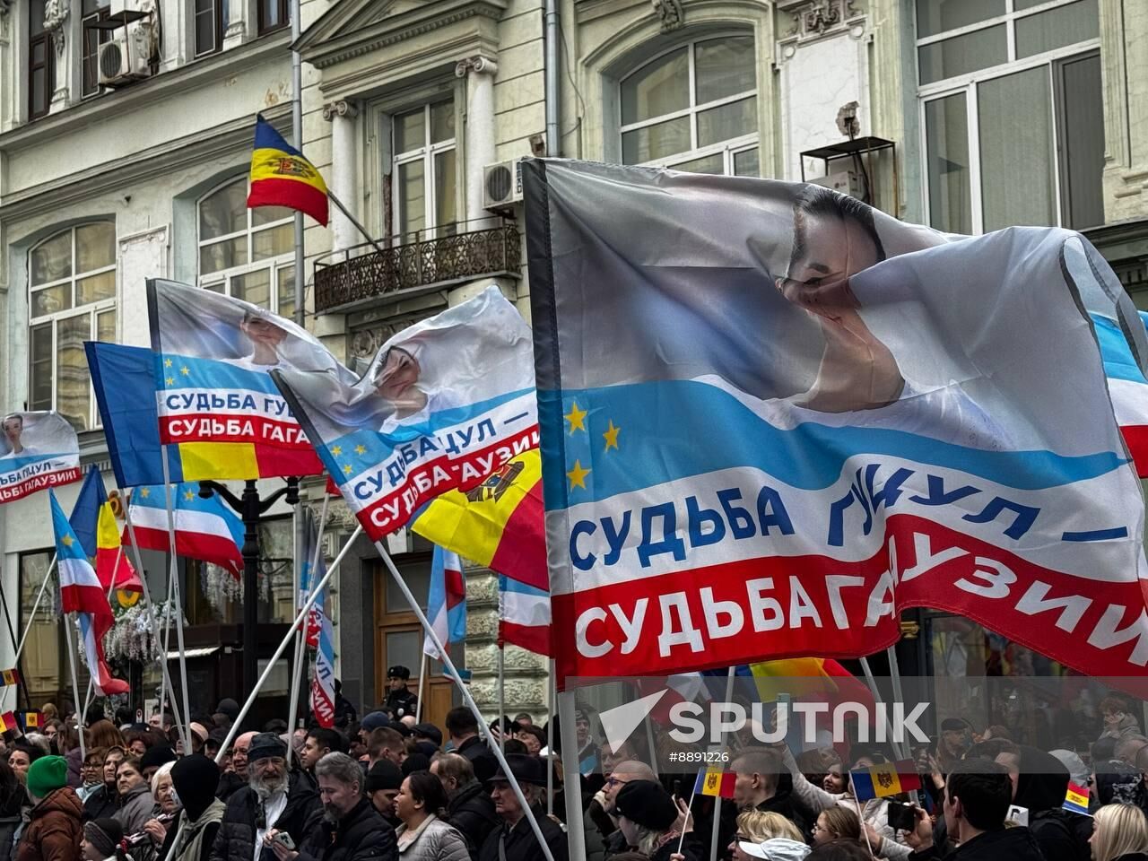Russia Moldova Gagauzia Protest