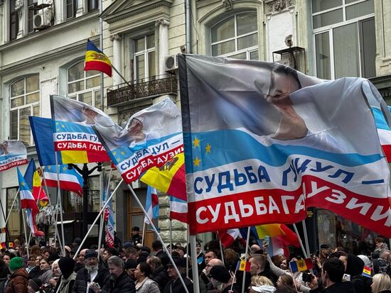 Russia Moldova Gagauzia Protest