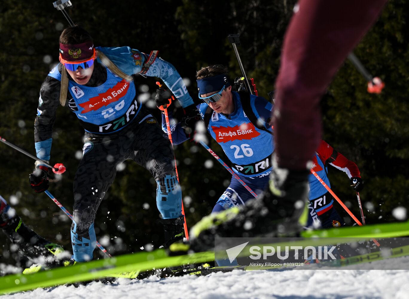 Russia Biathlon Championships Men Mass Start