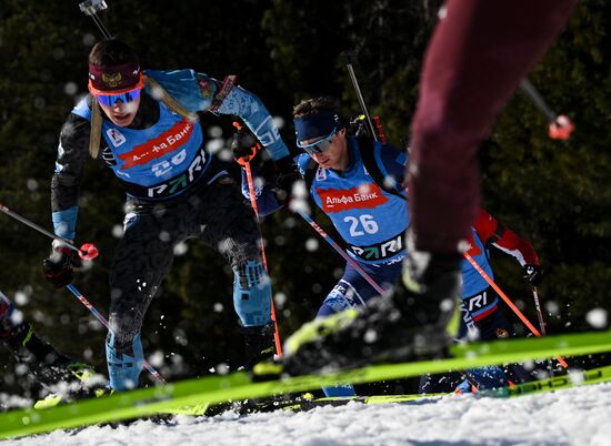 Russia Biathlon Championships Men Mass Start