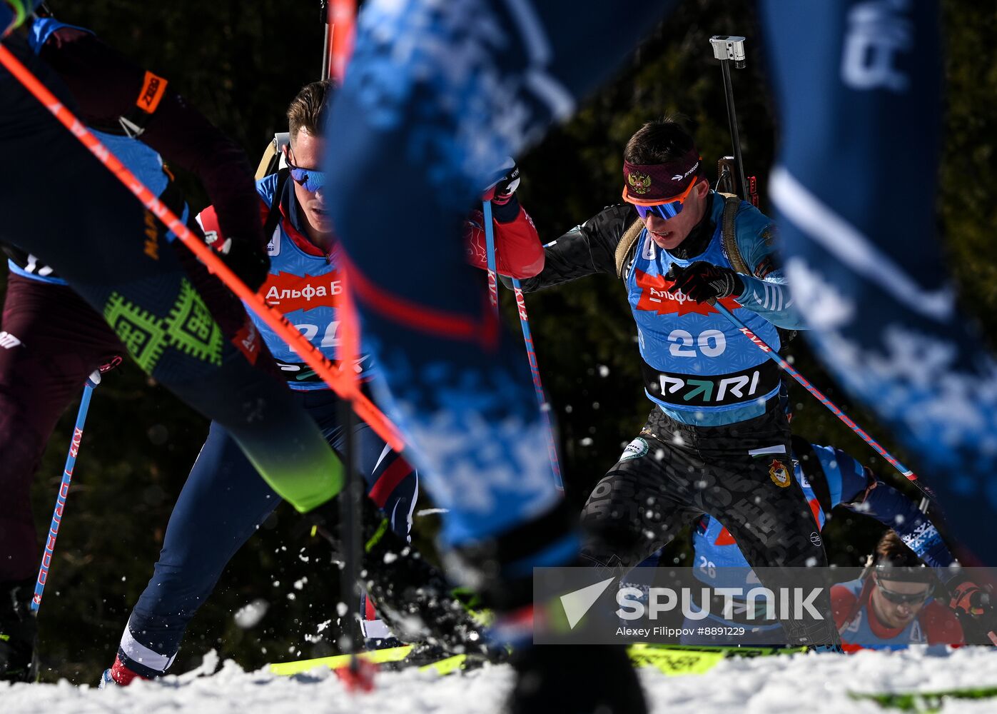 Russia Biathlon Championships Men Mass Start