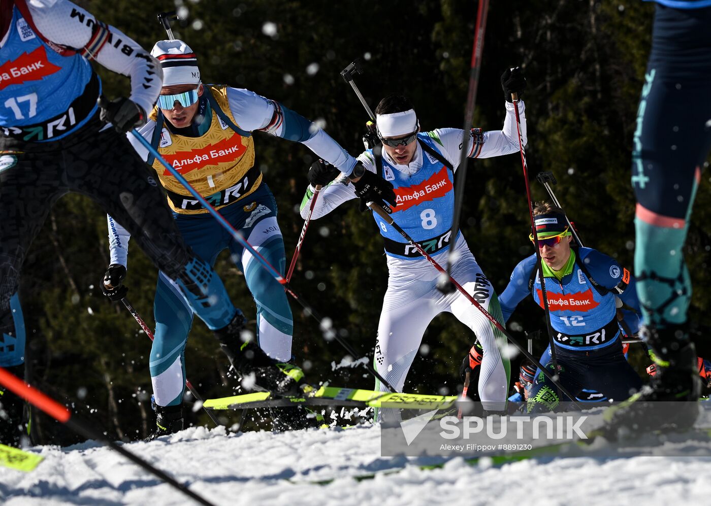 Russia Biathlon Championships Men Mass Start