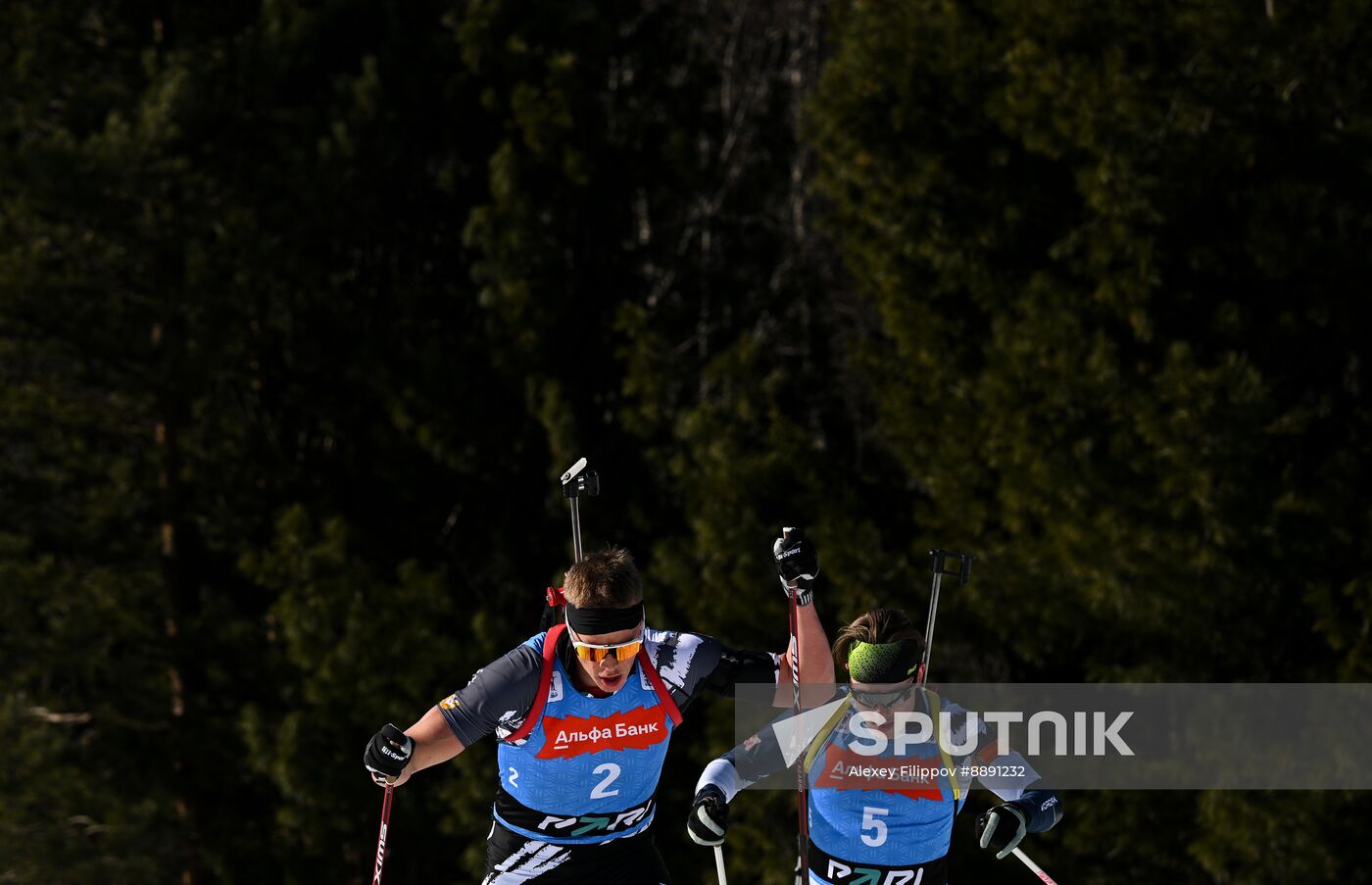 Russia Biathlon Championships Men Mass Start