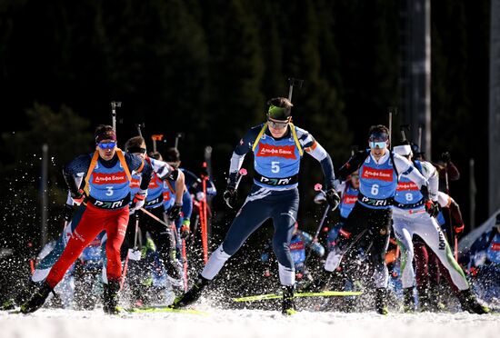 Russia Biathlon Championships Men Mass Start
