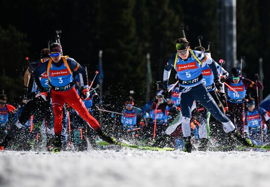 Russia Biathlon Championships Men Mass Start
