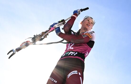 Russia Biathlon Championships Women Mass Start