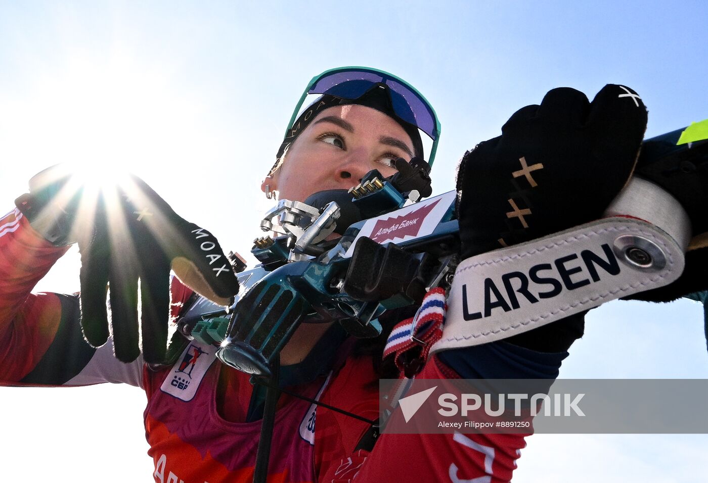 Russia Biathlon Championships Women Mass Start