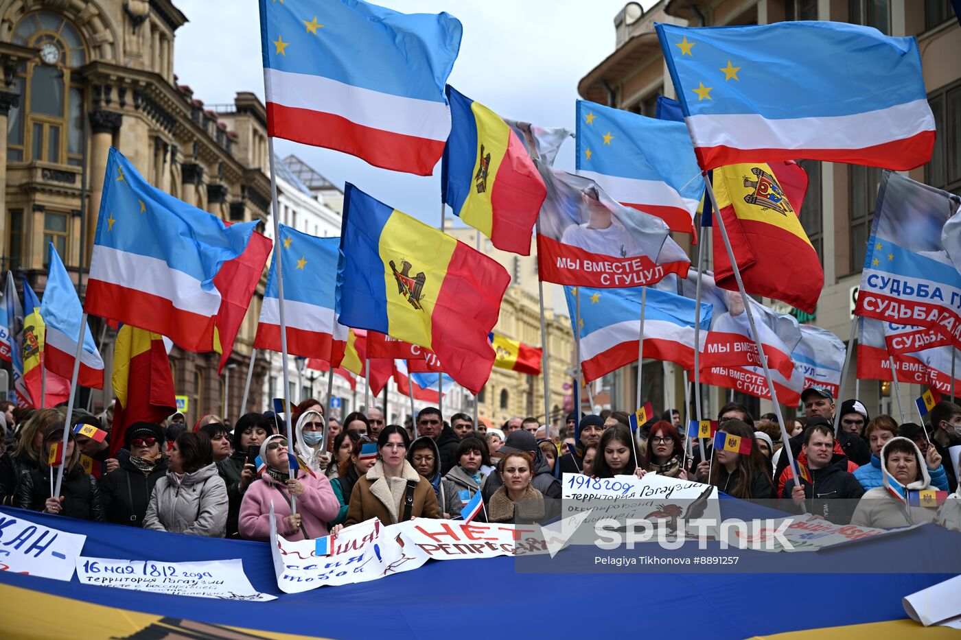 Russia Moldova Gagauzia Protest