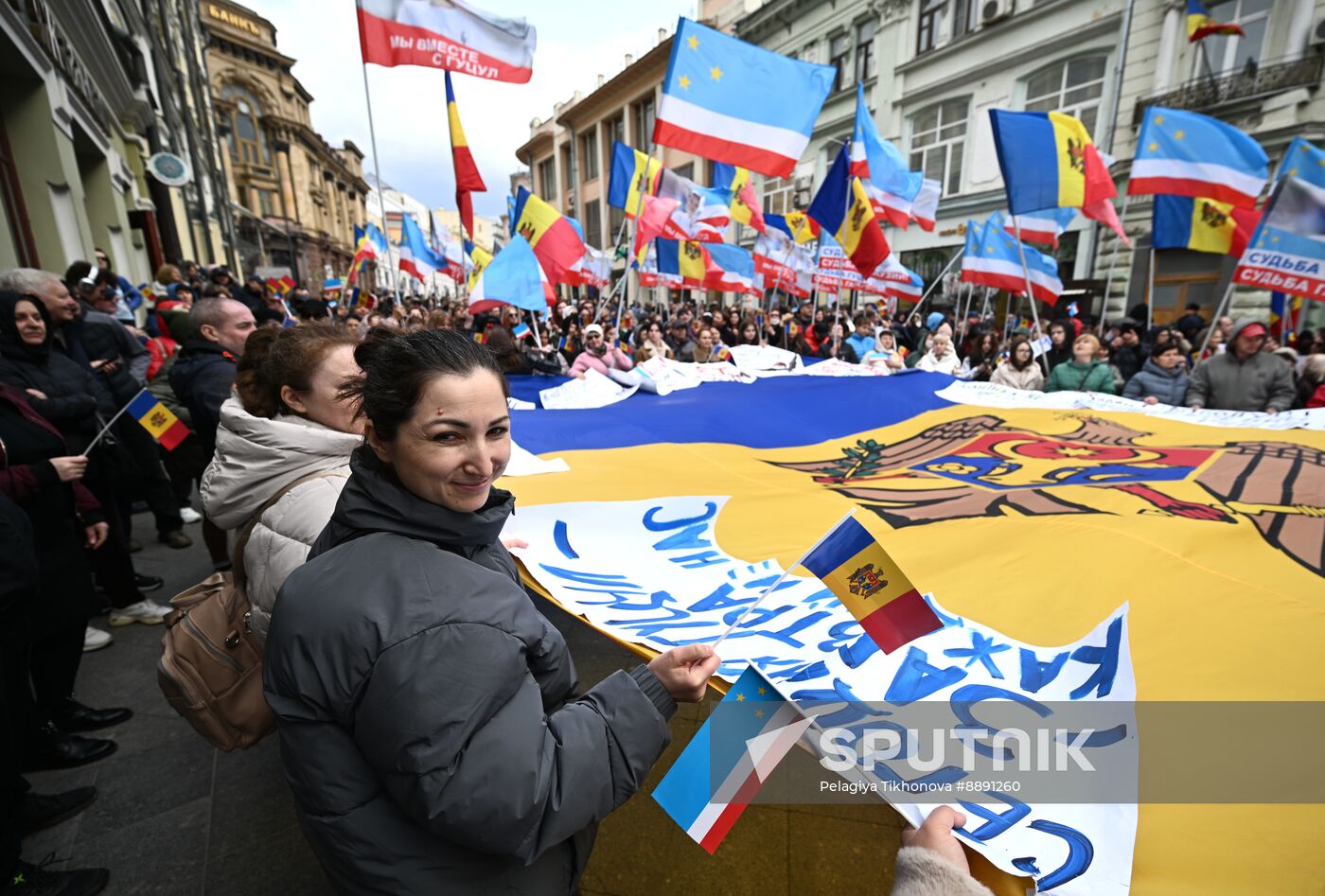 Russia Moldova Gagauzia Protest