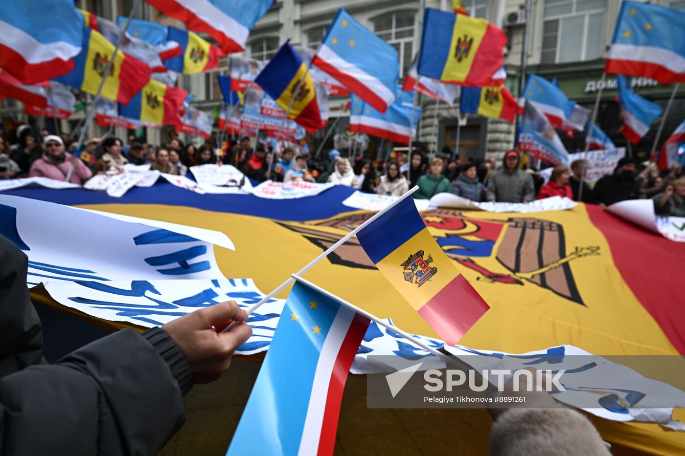 Russia Moldova Gagauzia Protest