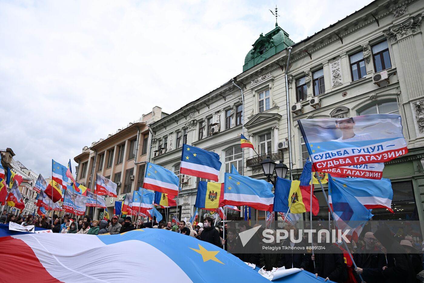 Russia Moldova Gagauzia Protest