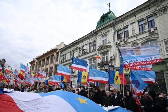 Russia Moldova Gagauzia Protest