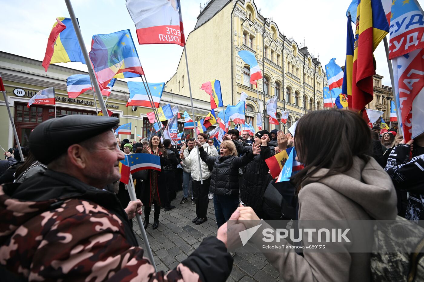 Russia Moldova Gagauzia Protest