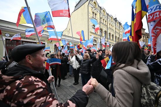 Russia Moldova Gagauzia Protest