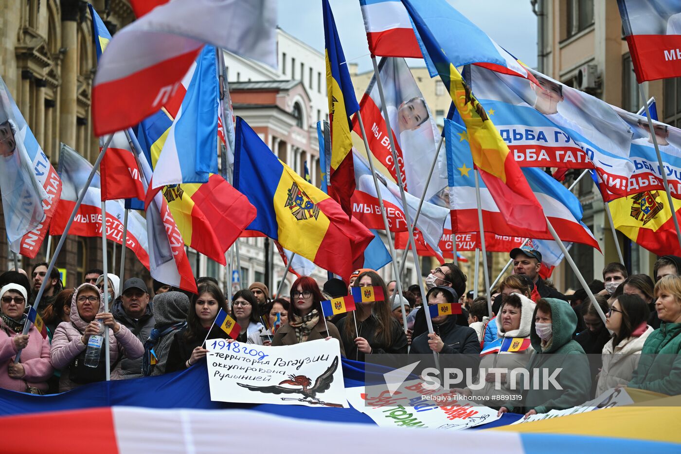 Russia Moldova Gagauzia Protest