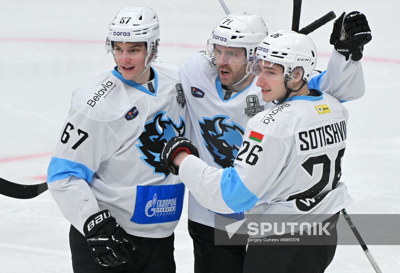 Russia Ice Hockey Kontinental League CSKA - Dinamo