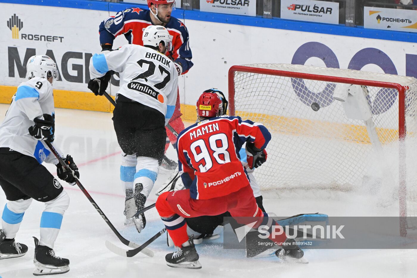 Russia Ice Hockey Kontinental League CSKA - Dinamo