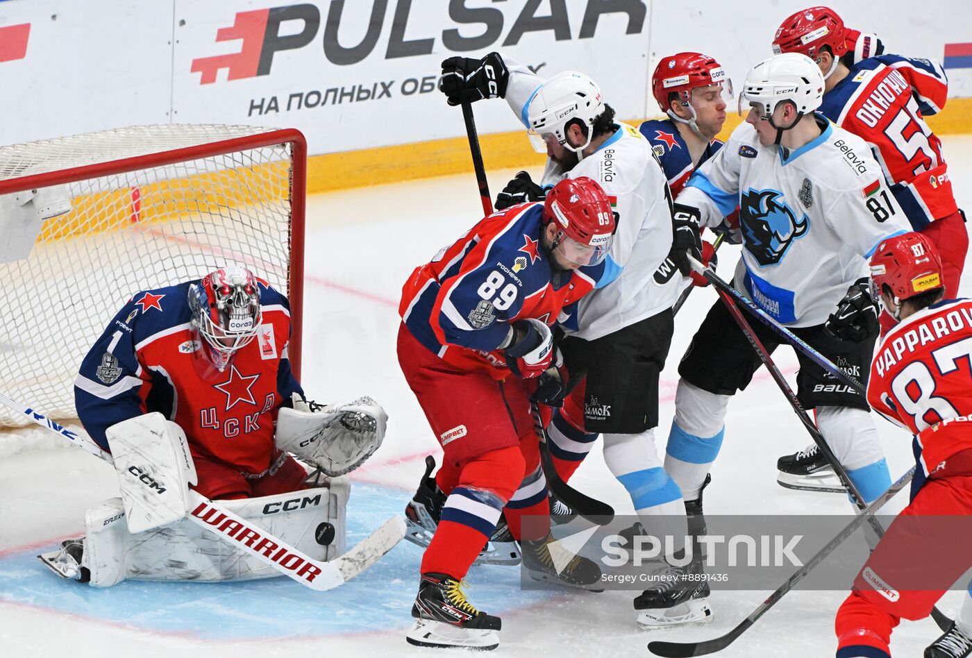Russia Ice Hockey Kontinental League CSKA - Dinamo