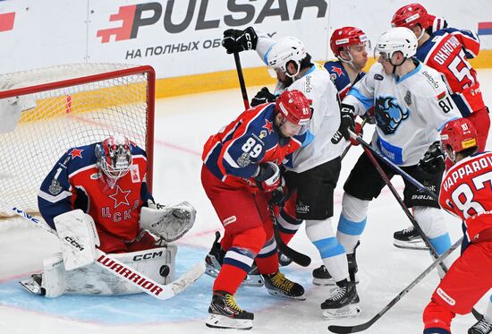 Russia Ice Hockey Kontinental League CSKA - Dinamo