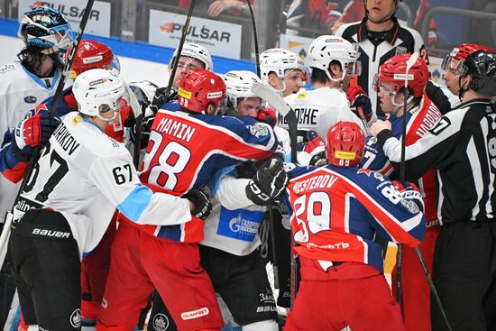 Russia Ice Hockey Kontinental League CSKA - Dinamo