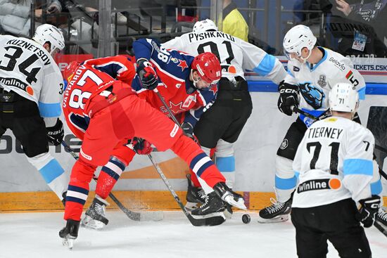 Russia Ice Hockey Kontinental League CSKA - Dinamo
