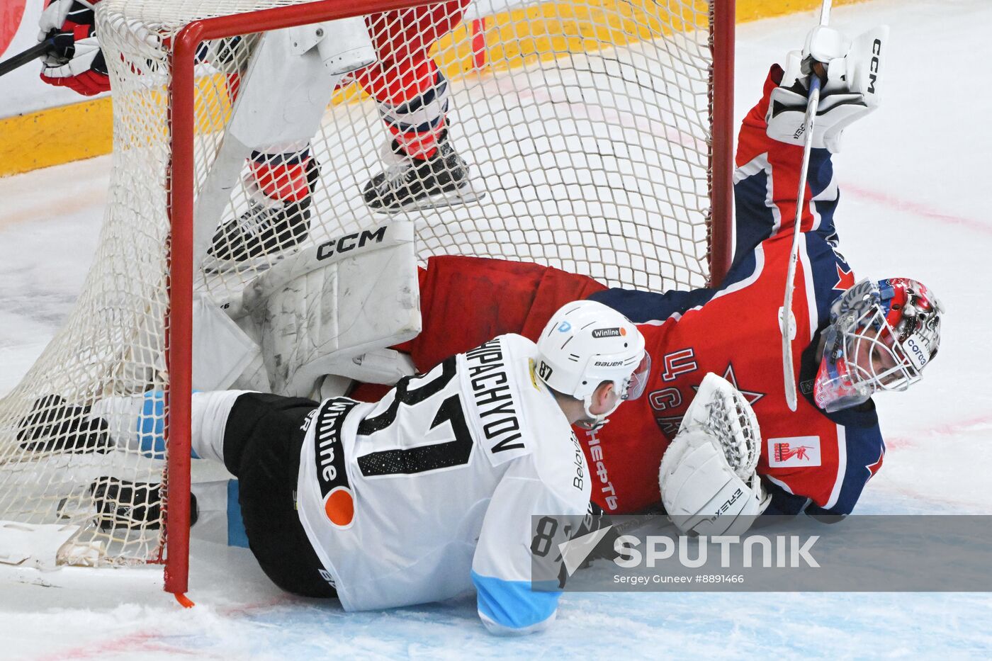 Russia Ice Hockey Kontinental League CSKA - Dinamo