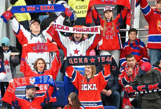 Russia Ice Hockey Kontinental League CSKA - Dinamo