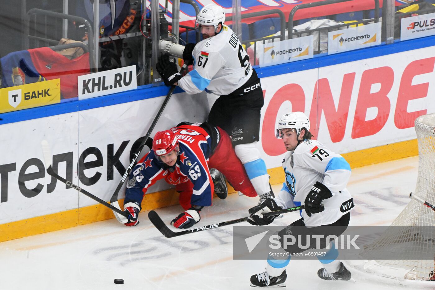 Russia Ice Hockey Kontinental League CSKA - Dinamo