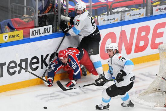 Russia Ice Hockey Kontinental League CSKA - Dinamo