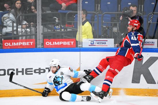 Russia Ice Hockey Kontinental League CSKA - Dinamo