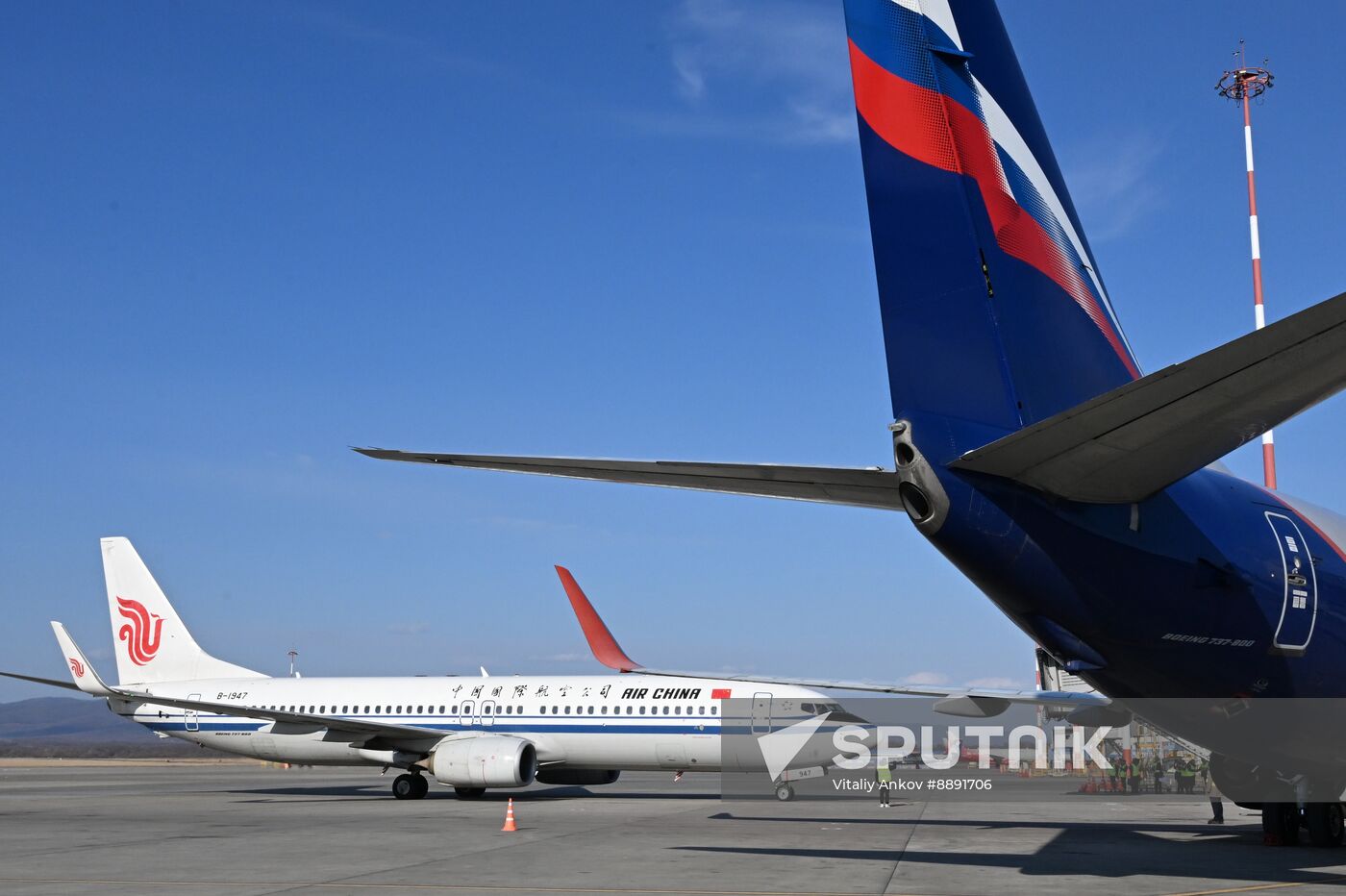 Russia China Air Traffic