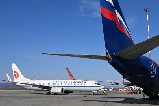 Russia China Air Traffic