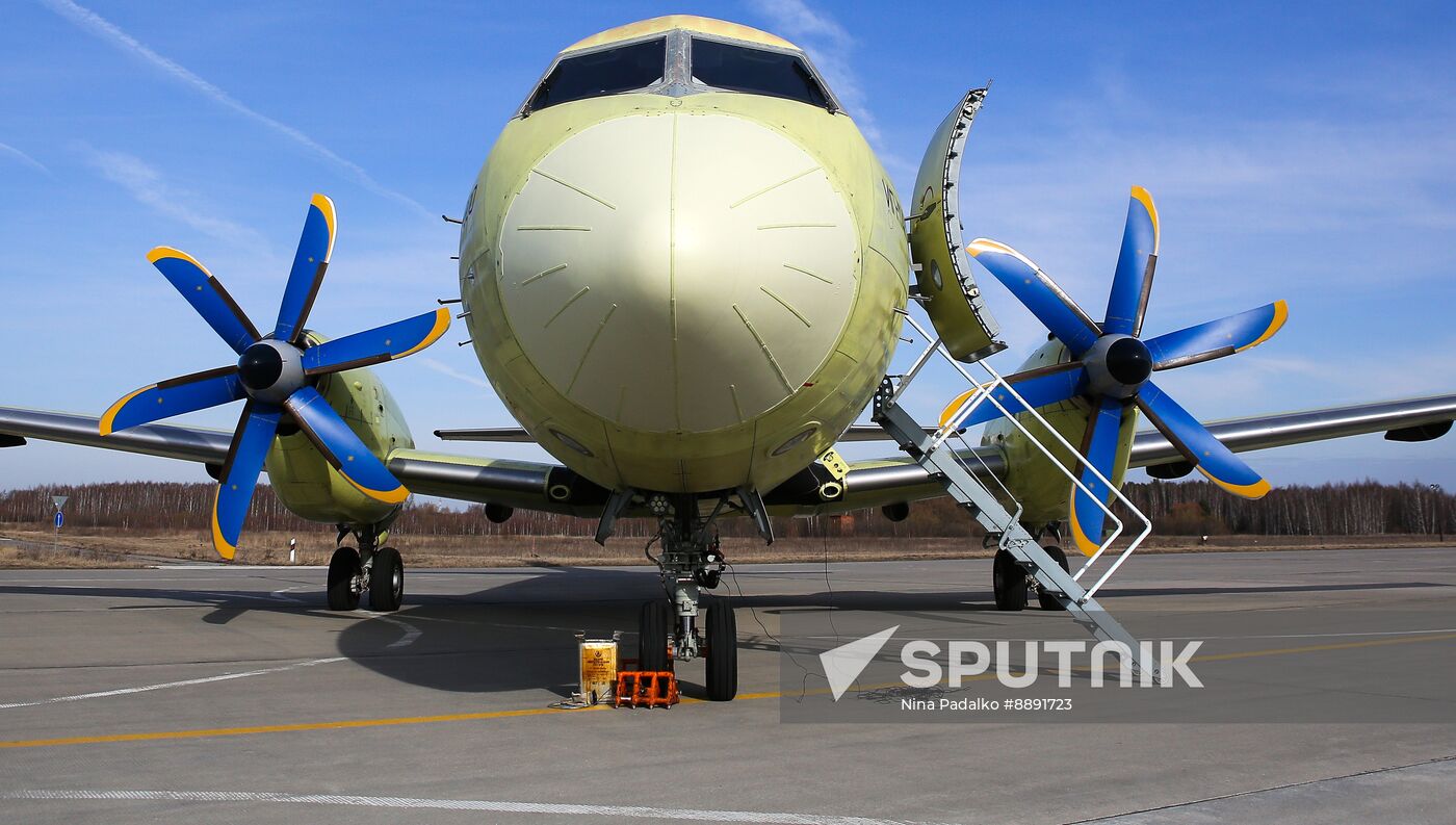 Russia Ilyushin Modified Passenger Jet Tests