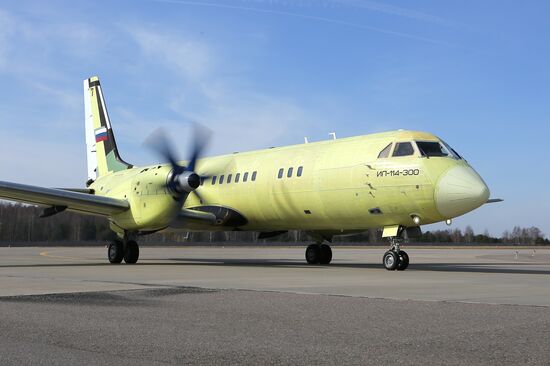 Russia Ilyushin Modified Passenger Jet Tests