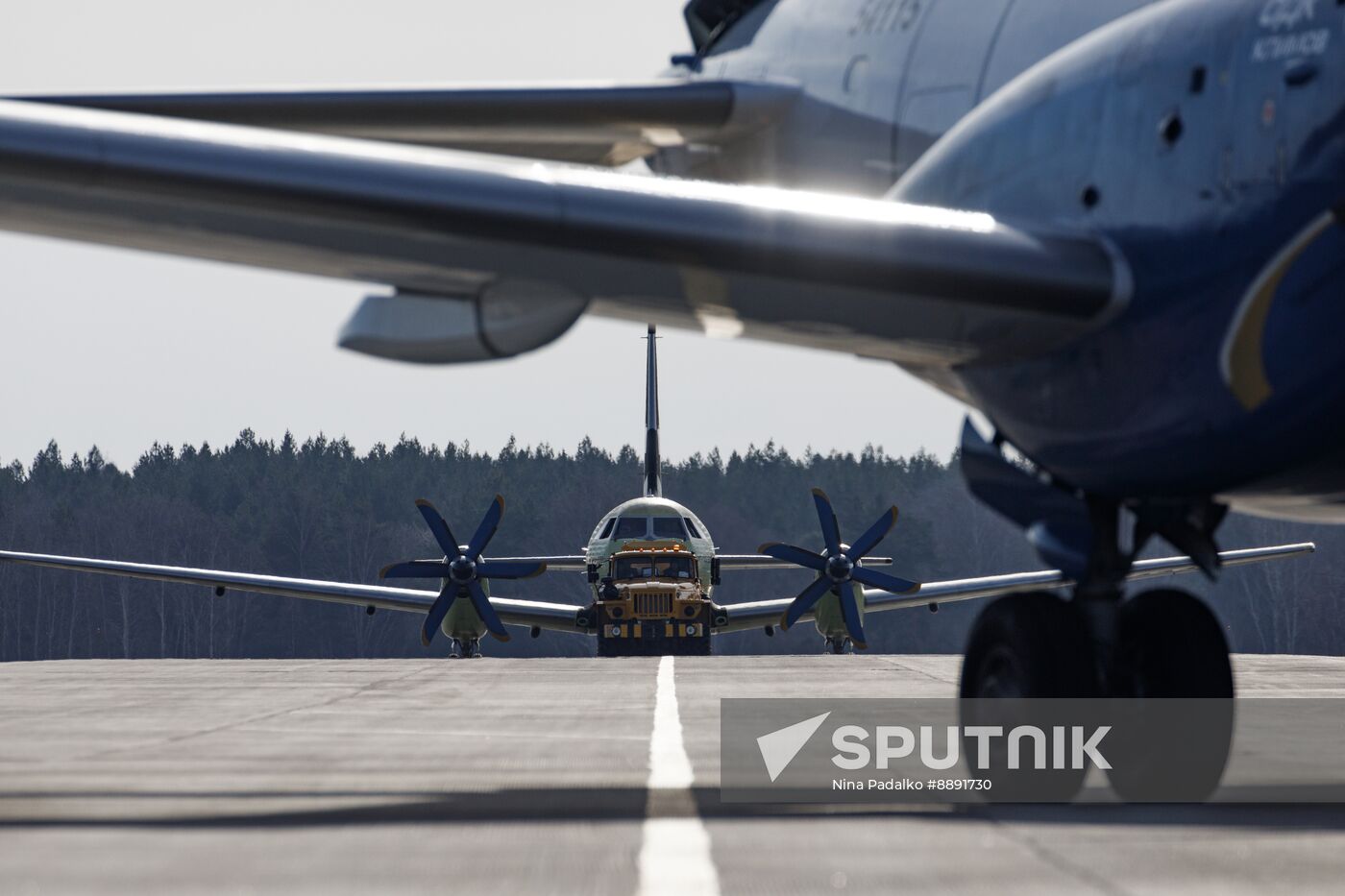 Russia Ilyushin Modified Passenger Jet Tests