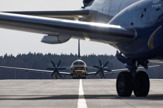 Russia Ilyushin Modified Passenger Jet Tests