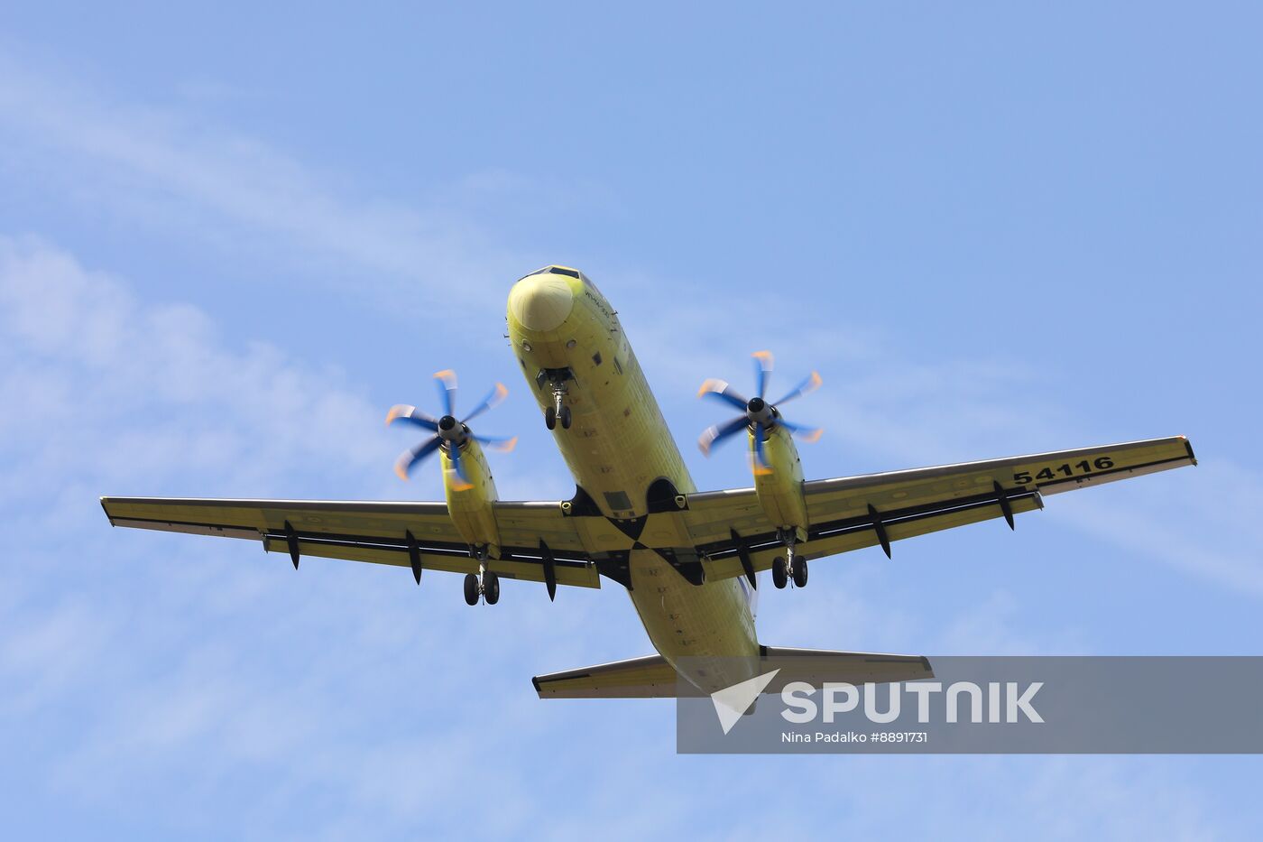 Russia Ilyushin Modified Passenger Jet Tests