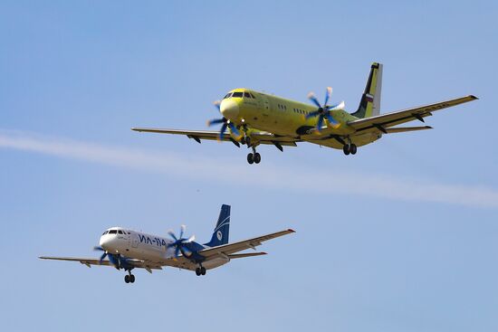 Russia Ilyushin Modified Passenger Jet Tests