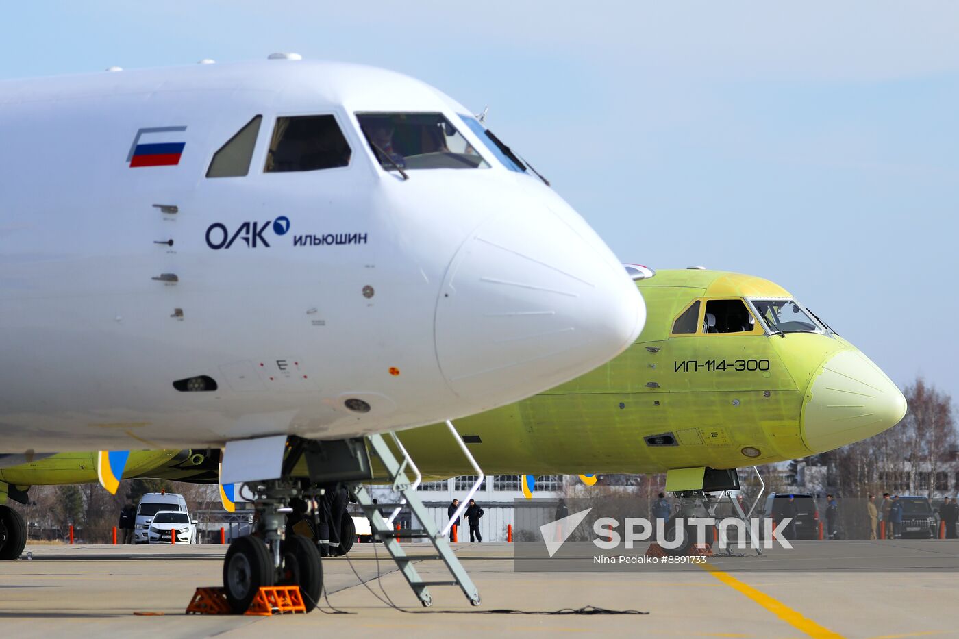 Russia Ilyushin Modified Passenger Jet Tests