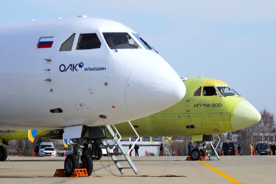 Russia Ilyushin Modified Passenger Jet Tests