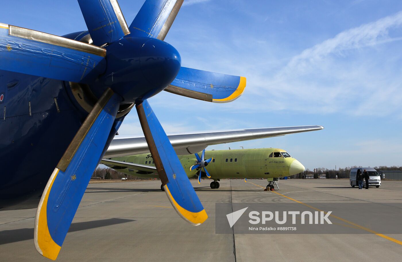 Russia Ilyushin Modified Passenger Jet Tests