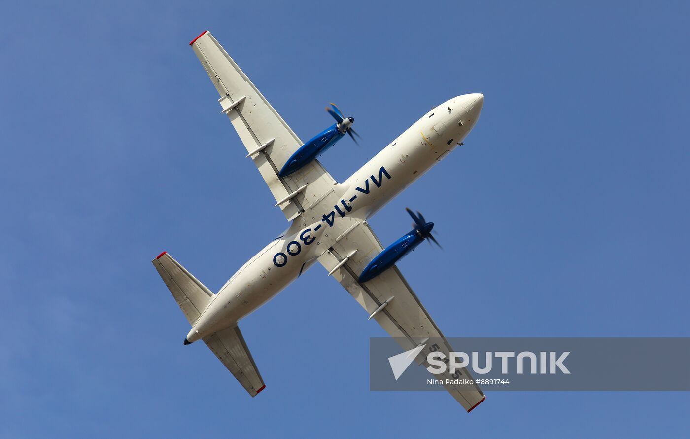 Russia Ilyushin Modified Passenger Jet Tests
