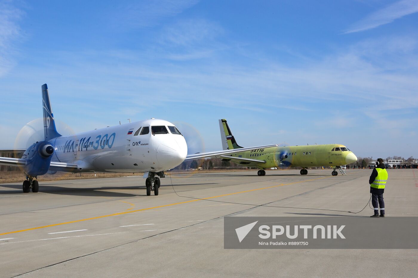 Russia Ilyushin Modified Passenger Jet Tests